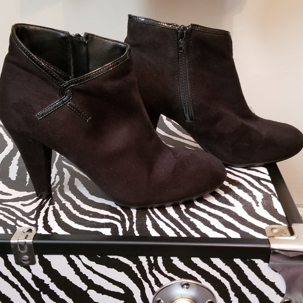 Black booties